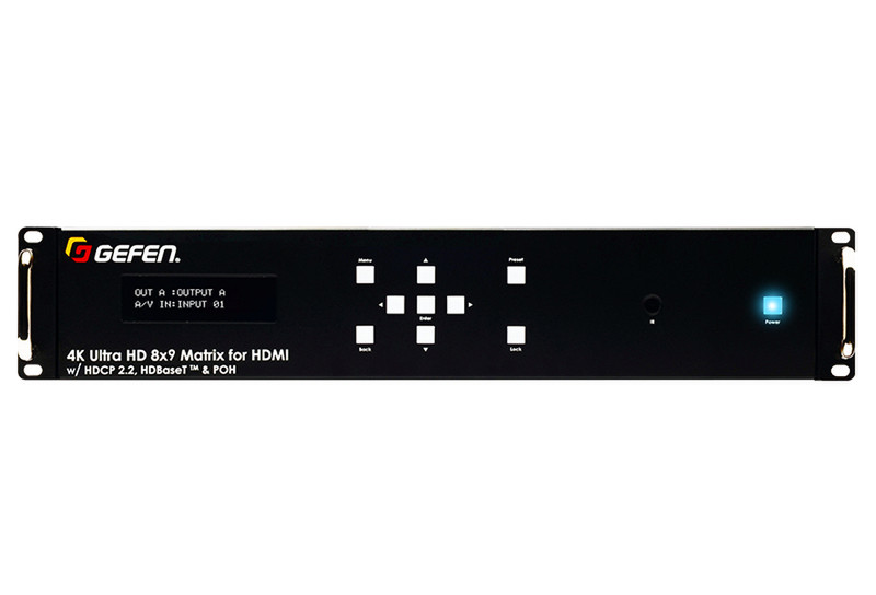 Gefen GEF-UHD-89-HBT2 AV transmitter & receiver Черный АВ удлинитель