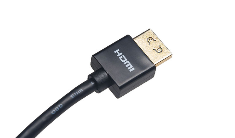 OSD Audio HDAV2-VLS-6FT 1.8м HDMI HDMI Черный HDMI кабель
