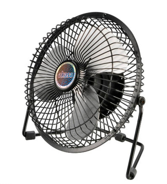 Akasa AK-UFN03-BK 2W Aluminium,Black household fan