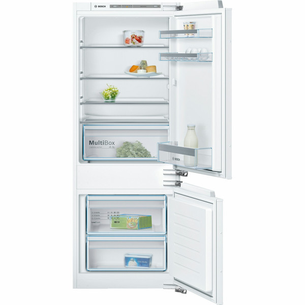 Bosch Serie 4 KIV67VF30 Встроенный 157л 52л A++ Белый холодильник с морозильной камерой