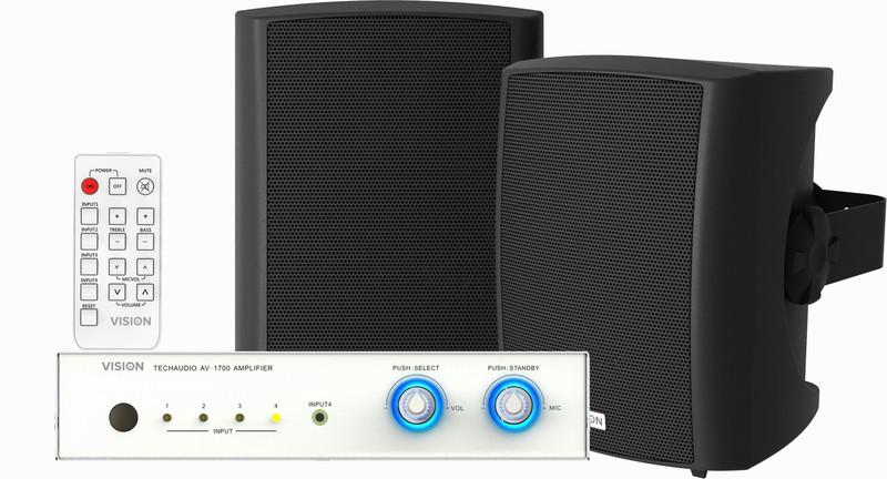 Vision AV-1700+SP-1800B набор аудио колонок