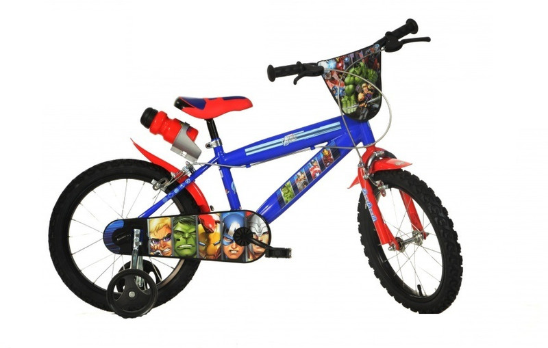 Dino Bikes Avengers Детский унисекс Город Металл Синий, Красный bicycle
