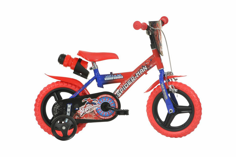 Dino Bikes Spiderman Детский унисекс Город Металл Синий, Красный bicycle