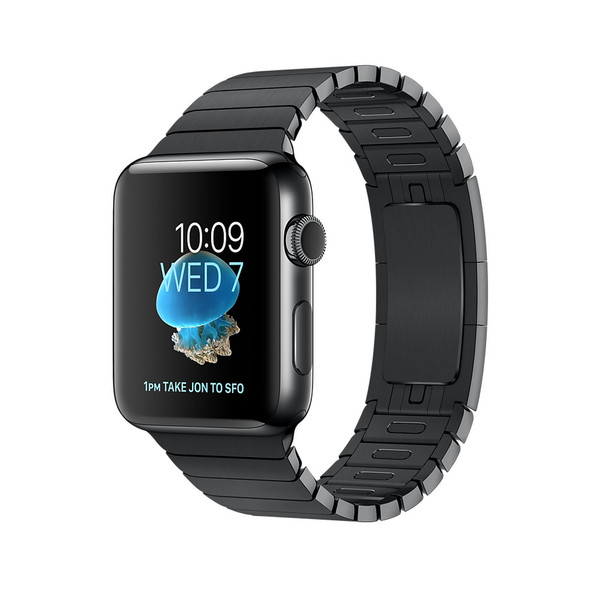 Apple Watch Series 2 OLED 52.4г Черный умные часы