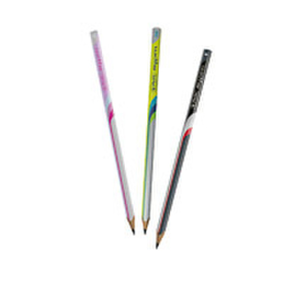 Herlitz Pencils My.Pen H/HB/B 3 pcs. Multi 3pc(s) graphite pencil