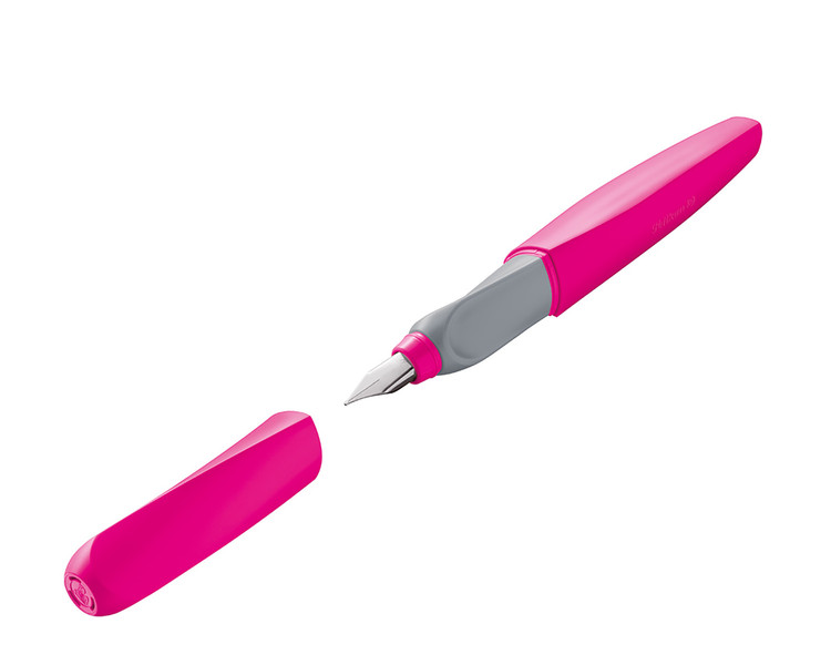 Pelican Twist Pink Cartridge filling system Grey,Pink 1pc(s) fountain pen