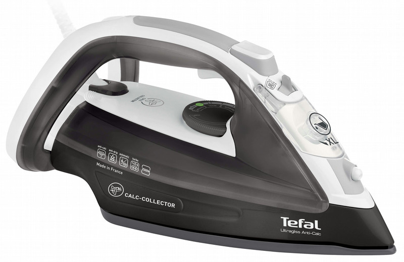 Tefal UltraGliss FV4943 Dry & Steam iron Durilium soleplate 2500W Black iron