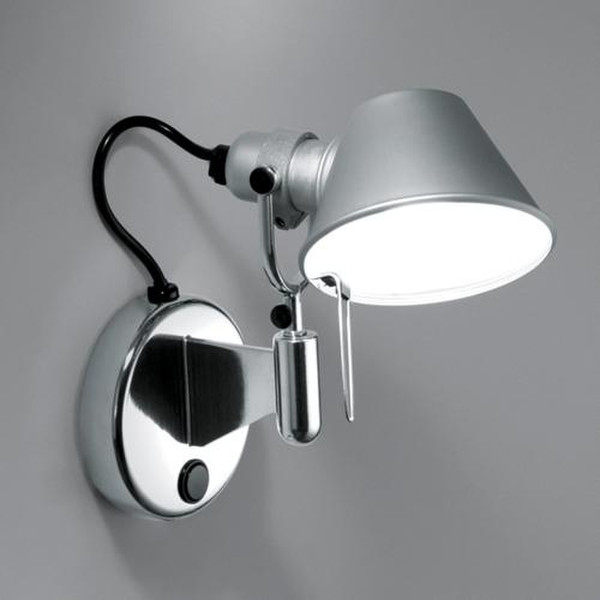 Artemide A044050 Для помещений E14 46Вт Алюминиевый настельный светильник