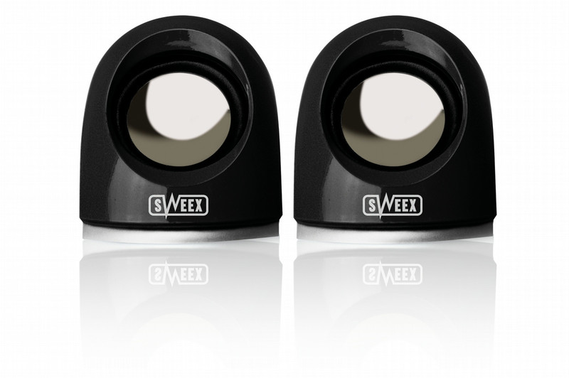 Sweex SP130 2W Schwarz Lautsprecher