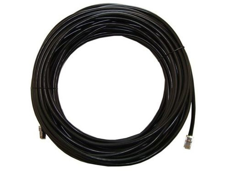 Tycon Systems EZ5210018 22.86м Cat5e Черный сетевой кабель