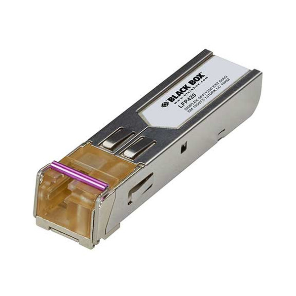 Black Box LFP420 SFP 1250Мбит/с 1550нм Single-mode network transceiver module