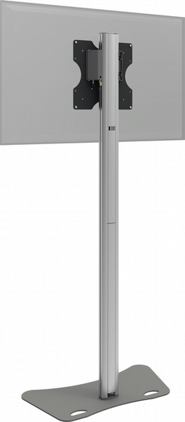 SmartMetals 062.8000-225 Fixed Aluminium,Grey flat panel floorstand
