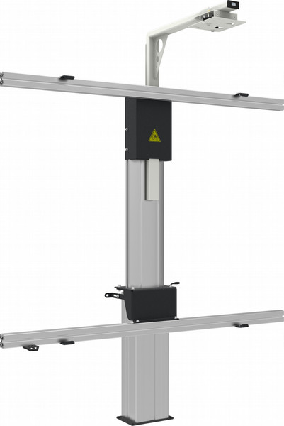 SmartMetals 152.1000-101 Projector Multimedia stand Черный, Алюминиевый multimedia cart/stand