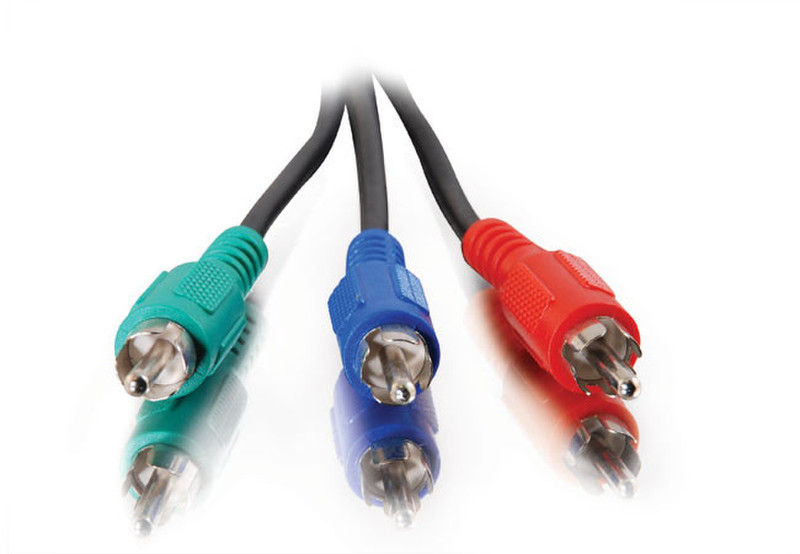 C2G 7M Value Series Component Video Cable 7м 3 x RCA 3 x RCA Черный компонентный (YPbPr) видео кабель