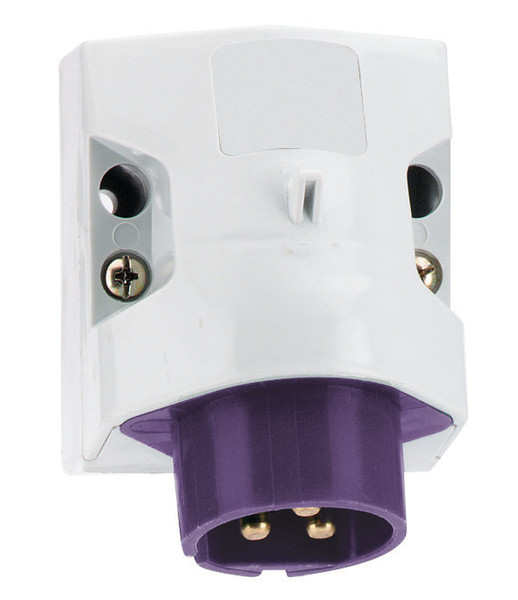 Bals Elektrotechnik 466 CEE 7/3 Purple,White socket-outlet