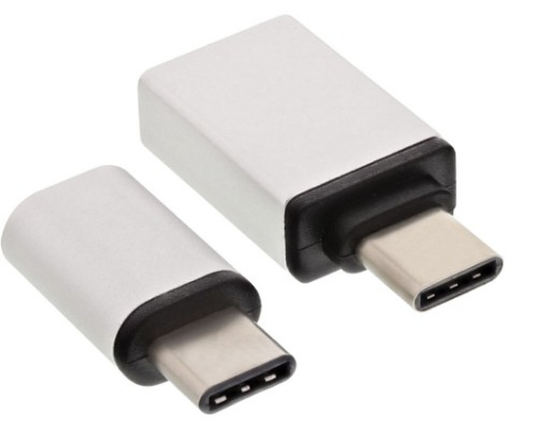 InLine 35809 USB 3.1 C Micro-USB + USB3.0 A Aluminium