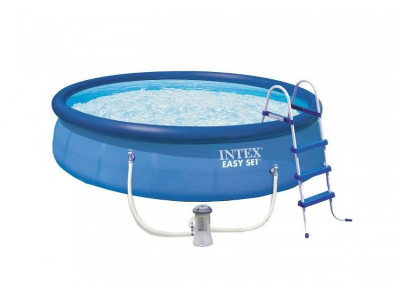 Intex 28166GN Inflatable pool Round 12430L Blue above ground pool