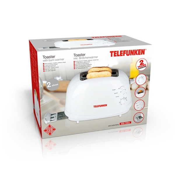 Telefunken 8711252223254 toaster