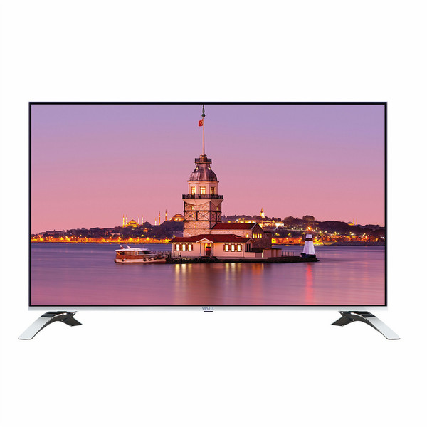 Vestel 20271427 49Zoll 4K Ultra HD Smart-TV WLAN Silber LED-Fernseher