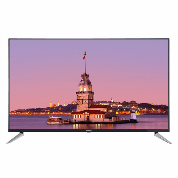 Vestel 20271130 49Zoll 4K Ultra HD 3D Smart-TV WLAN Schwarz LED-Fernseher