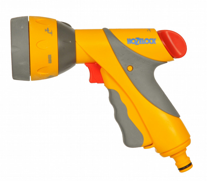 Hozelock 2684 Garden water spray gun ПВХ Серый, Красный, Желтый садовый водяной пистолет/форсунка
