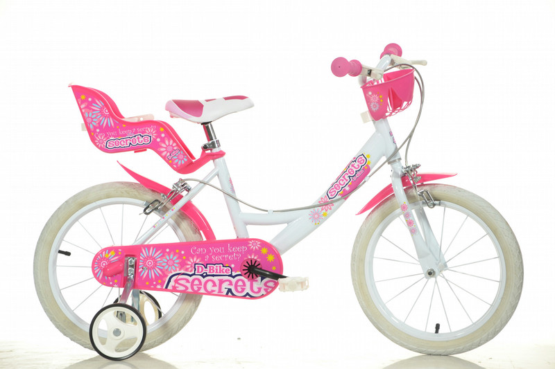 Dino Bikes 164RN 05DB Девочки Металл Розовый, Белый bicycle