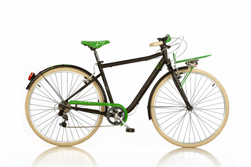Dino Bikes 1028STU Взрослый унисекс Город Черный, Зеленый bicycle