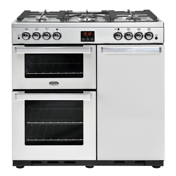 Belling Gourmet 90G Freestanding Gas hob A Stainless steel