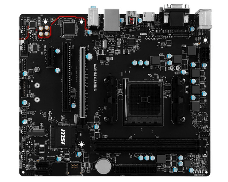 MSI A68HM GAMING AMD A68H Socket FM2+ motherboard