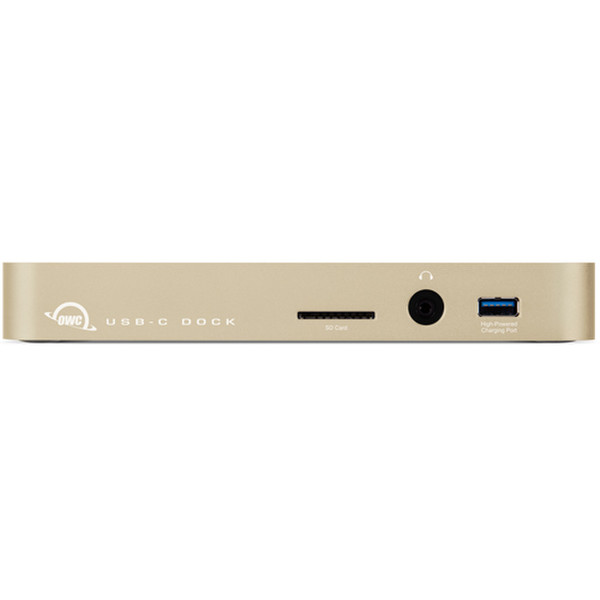 OWC TCDOCK11PGD USB 3.0 (3.1 Gen 1) Type-B Золотой док-станция для ноутбука
