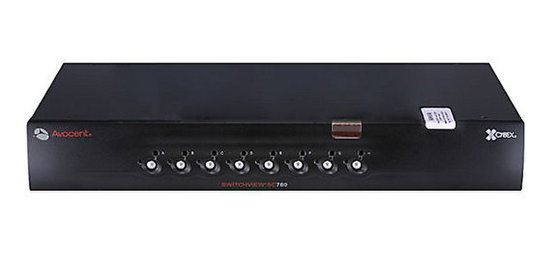 Emerson SC780-201 Schwarz Tastatur/Video/Maus (KVM)-Switch