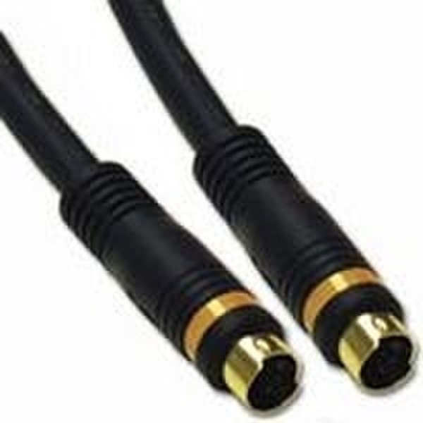 C2G 15m Velocity S-Video Cable 15m S-Video (4-pin) S-Video (4-pin) Black S-video cable