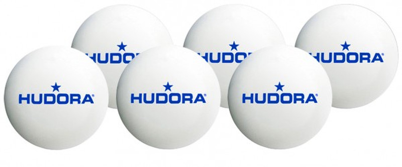 HUDORA 76277 Weiß 6Stück(e) Tischtennisball