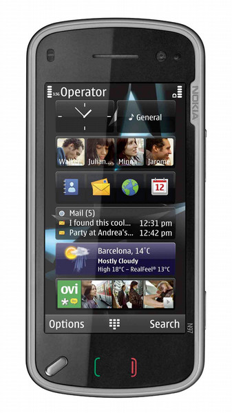 Nokia N97 Черный смартфон