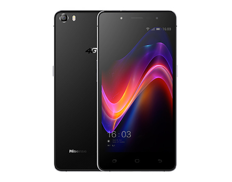 Hisense L676 Dual SIM 4G 16GB Black smartphone