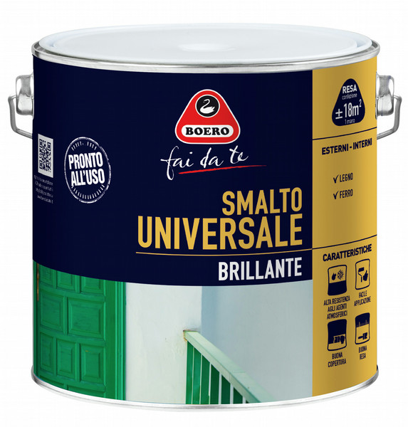 Boero Bartolomeo 70075133900002000 Braun 2l 1Stück(e) Farbe für Innenwände