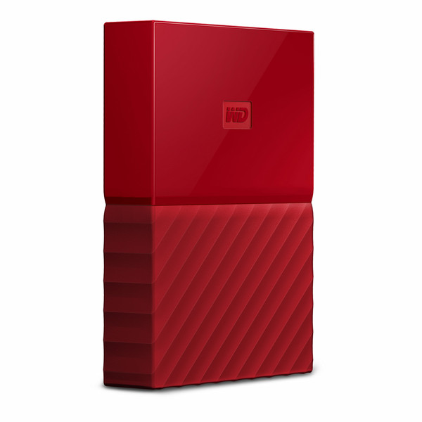 Western Digital My Passport 3000GB Rot Externe Festplatte