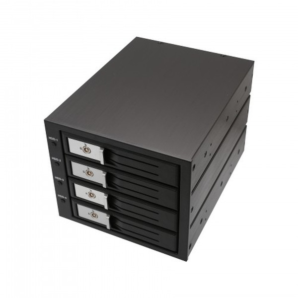 SYBA SY-MRA35030 3.5" Black storage enclosure