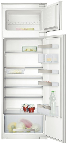 Siemens KI28DA20 Встроенный 255л A+ Белый холодильник с морозильной камерой