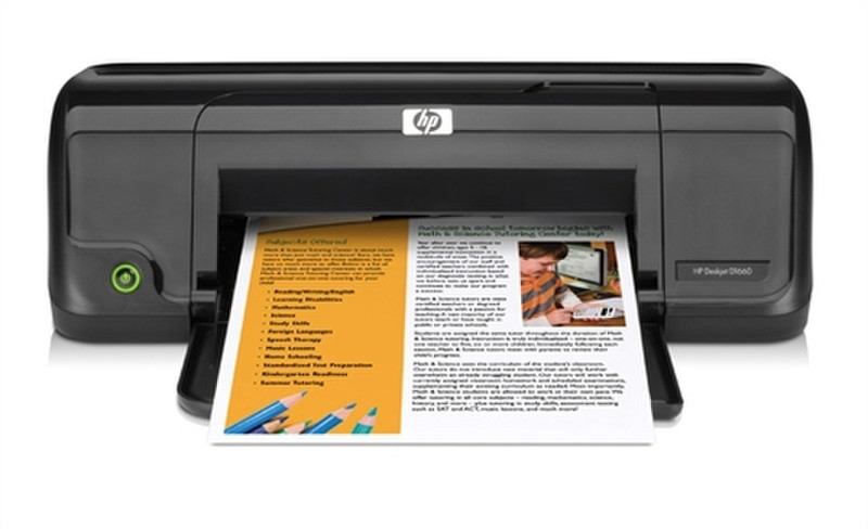 HP Deskjet D1660 Printer Цвет 4800 x 1200dpi A4 струйный принтер