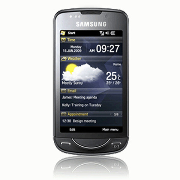 Samsung Omnia Pro B7610 Black smartphone