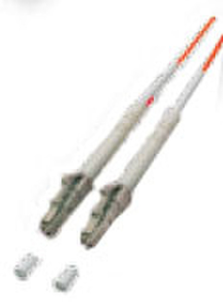 Cable Company Multimode DUPLEX OM3 - 50/125μ 2m LC LC Orange fiber optic cable