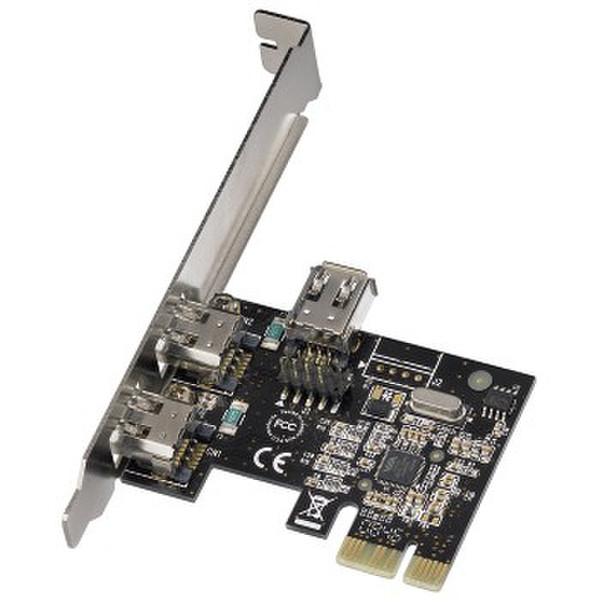 Hama Firewire 1394a Card, PCIe интерфейсная карта/адаптер
