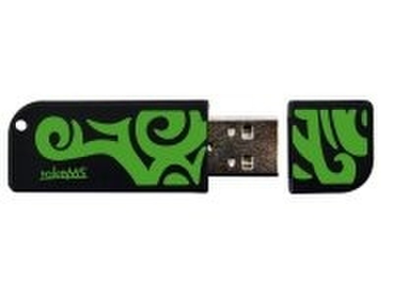 takeMS MEM-Drive Tribal 2 GB 2ГБ USB 2.0 Тип -A Зеленый USB флеш накопитель