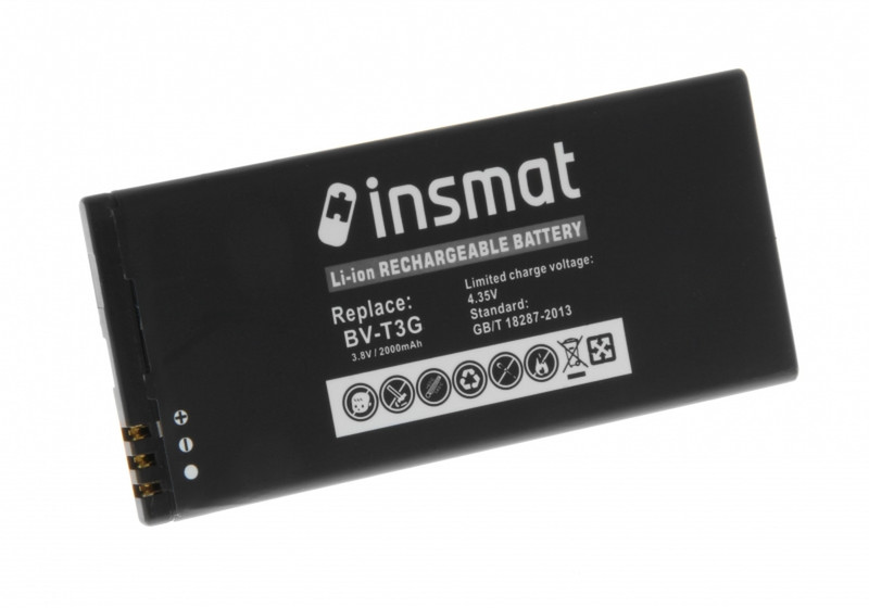 Insmat 106-9484 Lithium-Ion 2000mAh 3.85V rechargeable battery