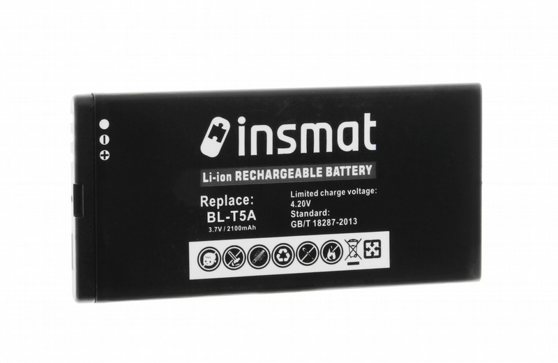 Insmat 106-9486 Lithium-Ion 2100mAh 3.7V Wiederaufladbare Batterie