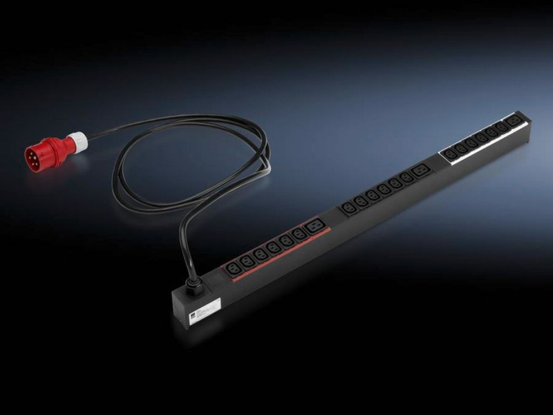 Rittal DK 7955.131 21AC outlet(s) Black power distribution unit (PDU)