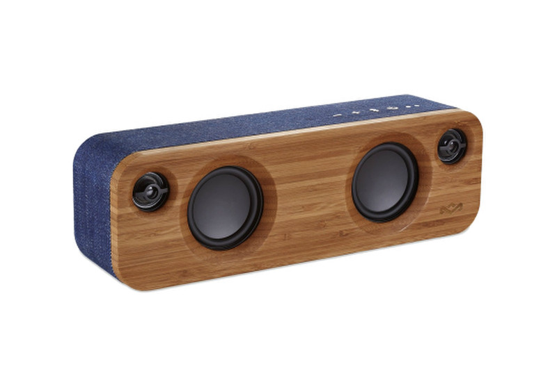 The House Of Marley Get Together Mini Mono 24W Rechteck Blau, Holz