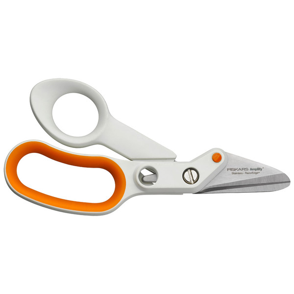 Fiskars 1016211 Art & craft scissors Straight cut Orange,White stationery/craft scissors