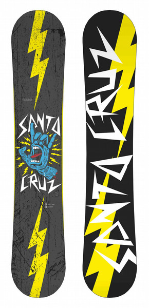 Santa Cruz Rock Hand Мужской Camber Разноцветный snowboard